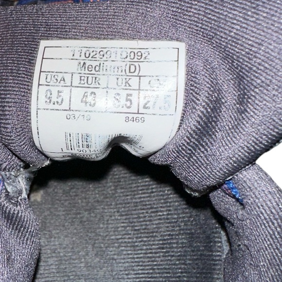 Brooks Mens Transcend 6 Running Shoes Blue White Sneakers Size 9.5 - Picture 9 of 12